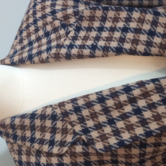 Vintage Pendleton 100% Virgin Wool Fall jacket/blazer. Sz 12P. - Picture 5 of 11